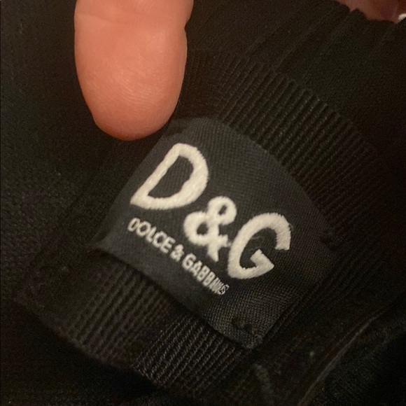 Dolce & Gabbana Stylish Black Bow-Back Top Size 40 - Picture 8 of 13